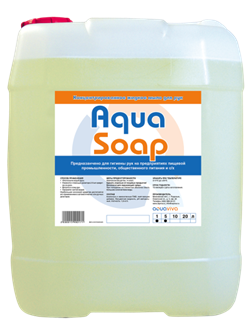 Жидкое мыло для рук Aqua Soap 1л - фото 101599