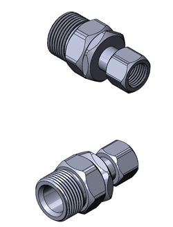 Поворотное устройство SW6 1/4bsp г.-22х1,5 ш., нерж. на подшипниках - фото 103833