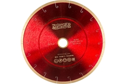 Диск алмазный сплошная кромка с микропазом G/L J-slot по граниту 250D-1.6T-7.5W-25.4/32 MESSER 01-24-250 - фото 105011