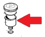 Корпус маслёнки насоса BP151/171 - APS96/101/121/145 - IDS960 - фото 15124