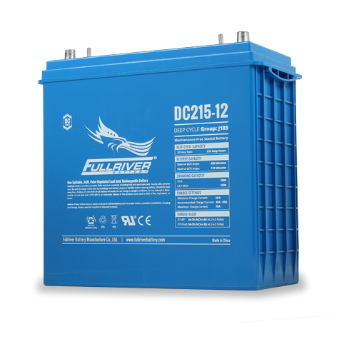 DC245-6 AGM Deep Cycle Battery - фото 16884