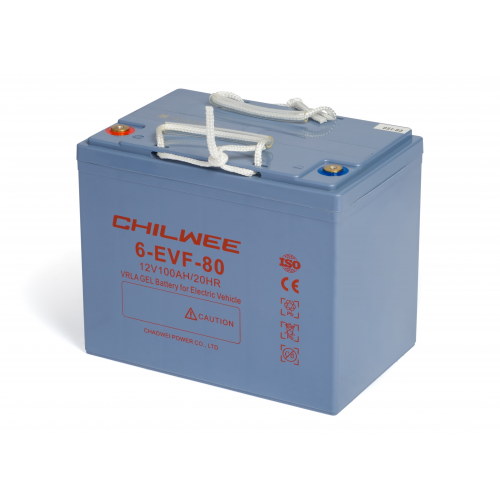 Аккумуляторная батарея Chilwee 6-EVF-80 (12 В, 90 А/ч) - фото 33937