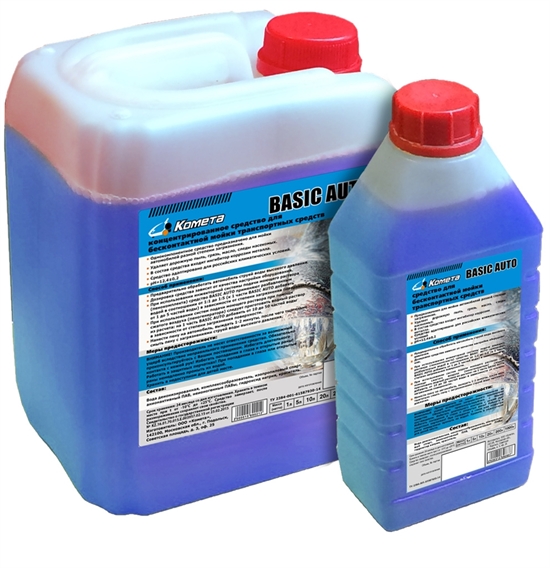 Автошампунь для бесконтактной мойки Kometa "BASIC AUTO" 1л - фото 38114