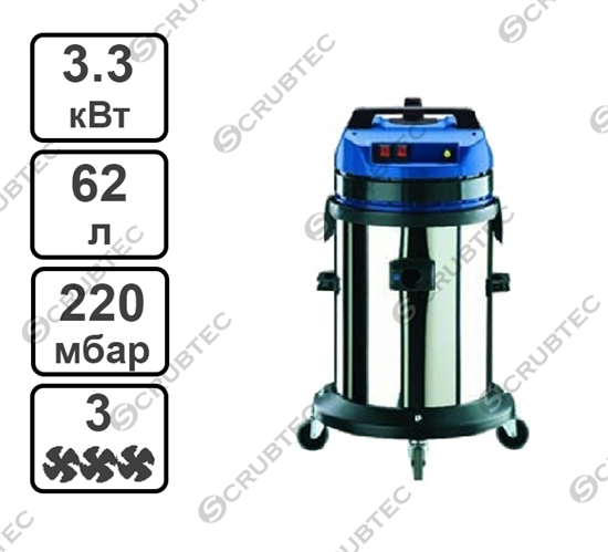 Пылесос  Soteco MEC 440 G6/AZ KOS - фото 54322