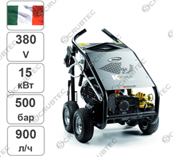 Аппарат высокого давления без нагрева воды Comet K Xtreme 15/500 - TW Total Stop (500 бар) - фото 57888
