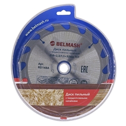 Диск пильный BELMASH 210x2,3/1,5x32/30; 16T - фото 74046