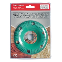 Диск по дереву для фигурной резки BELMASH 125*22,2; 10T*70 - фото 74750
