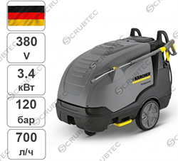 Мойка высокого давления с нагревом воды Karcher HDS 7/12 M(120 бар) - фото 91205