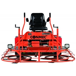 Двухроторная затирочная машина CRTС836-690 CONMEC (двиг.вариатр Honda GX690, 24.0 л.с.; 17,6 кВт, вес 341кг, диаметр диска 900мм.). В комплектe финишные лопасти. - фото 92077