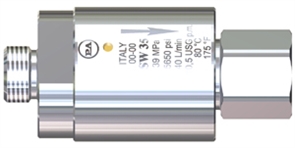 Поворотное устройство прямое : SW 35 (нерж); 3/8"ш-3/8"г.