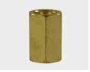 Переходник 3/8внут - 3/8внут, 300bar, латунь