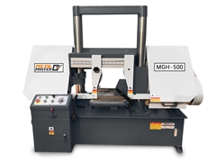 ДВУХКОЛОННЫЙ ПОЛУАВТОМАТИЧЕСКИЙ ЛЕНТОЧНОПИЛЬНЫЙ СТАНОК METAL MASTER MGH-500
