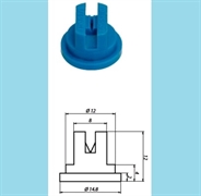 Распылитель Geoline RS 110-10 голуб. (пластм.)