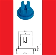 Распылитель Geoline RS 110-04 крас. (пластм.)