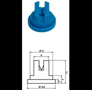 Распылитель Geoline RS 110-20 черн. (пластм.)