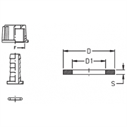 Уплотнительное кольцо 3/8"х14х10х2,5