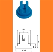 Распылитель Geoline RS 110-01 оранж. (пластм.)