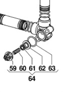 Клапан в сборе насоса IDS960 (1х8)