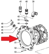 Коллектор насоса BP300 - 1 0415007000