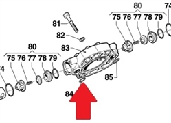 Кольцо 2,62X22,22 насоса BP 105/125(1х3) - APS145 (1х4)