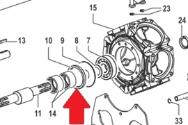 Кольцо 5хD83х10 насоса BP300 (1х2)