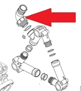 Гайка 1"1/2 фитинга насоса BP75