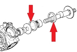 Кольцо 109,5х93х10 насоса APS145 (1х2)