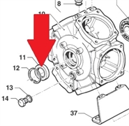 Сальник 35х52х10 насоса BP205,235,241,280,281