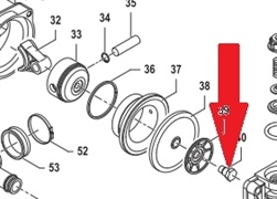 Болт M12X1,5 насоса BP, P, APS, IDS