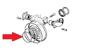 Кольцо 3,53х98,02 насоса APS 101/121