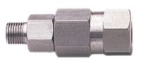 Поворотное устройство прямое (нерж); 1/4"ш-1/4"г