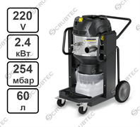 Промышленный пылесос Karcher IVC 60/24-2 Tact Lp