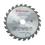 Диск пильный BELMASH 210x2,2/1,6x30 24T