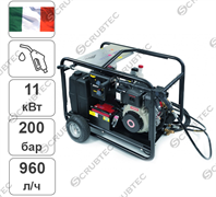 Аппарат высокого давления с нагревом воды Comet FDX Hot Cube 16/200 D (L 100 N + FW2) (200 бар)