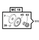 Ремкомплект насоса серии MC 18: мембрана NBR (KIT111) - фото 15259