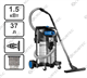 Пылесос  Nilfisk ATTIX 40-01 PC INOX - фото 53282