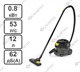 Пылесос сухой уборки Karcher T 12/1 - фото 53743