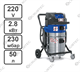 Взрывобезопасный Nilfisk ATTIX 995-0H/M SD XC Type 22 - фото 54408