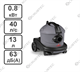 Пылесос сухой уборки Сomac CA 15 Basic - фото 56742